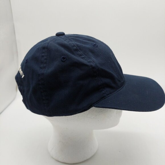 Nike Team Strapback Adjustable Hat Navy White Embroidered "Nike Hockey" - Picture 2 of 10